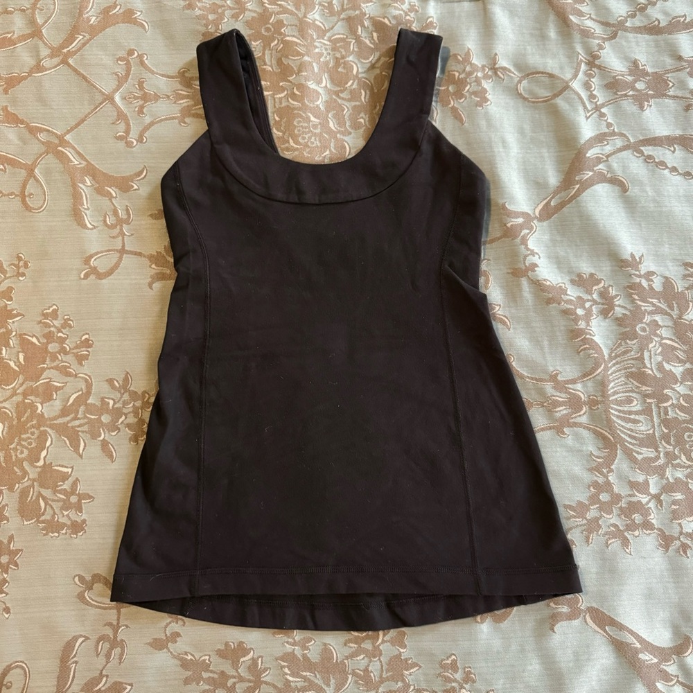 Lululemon Scoop Back Tank Black Size 4
